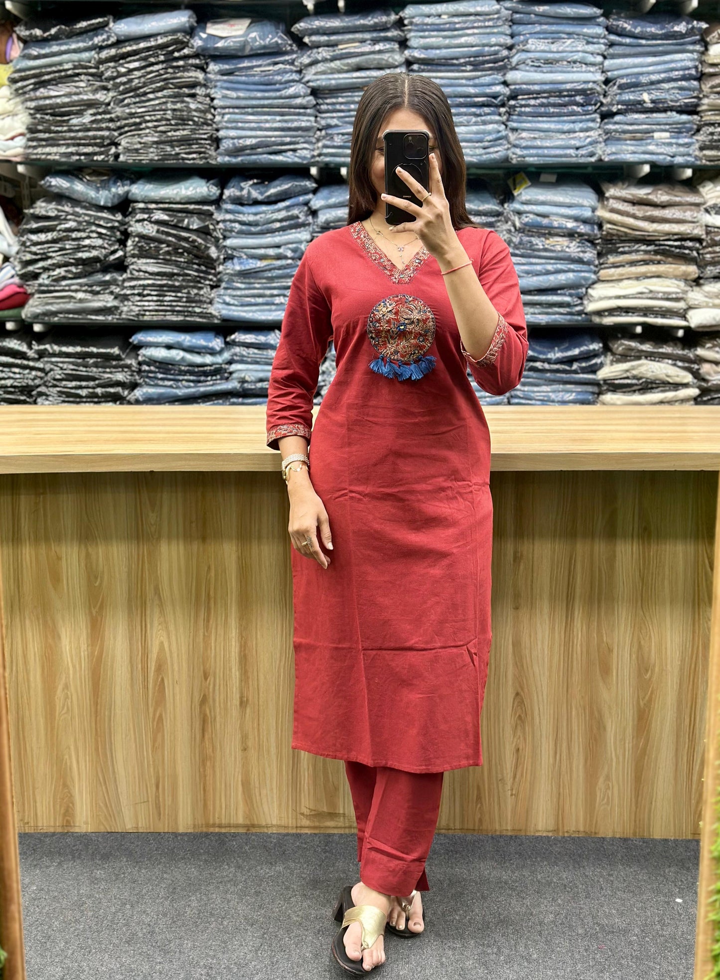 STRAIGHT DUPATTA PAIR-HT281