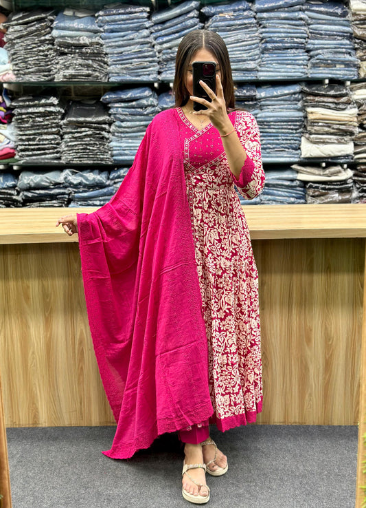 ANARKALI DUPPATA PAIR-HT291