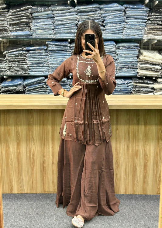 TRADITIONAL KURTI PAIR-JC8277