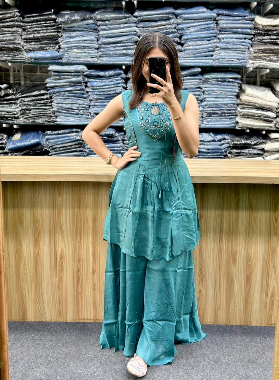 ETHNIC KURTI PAIR-JJ419