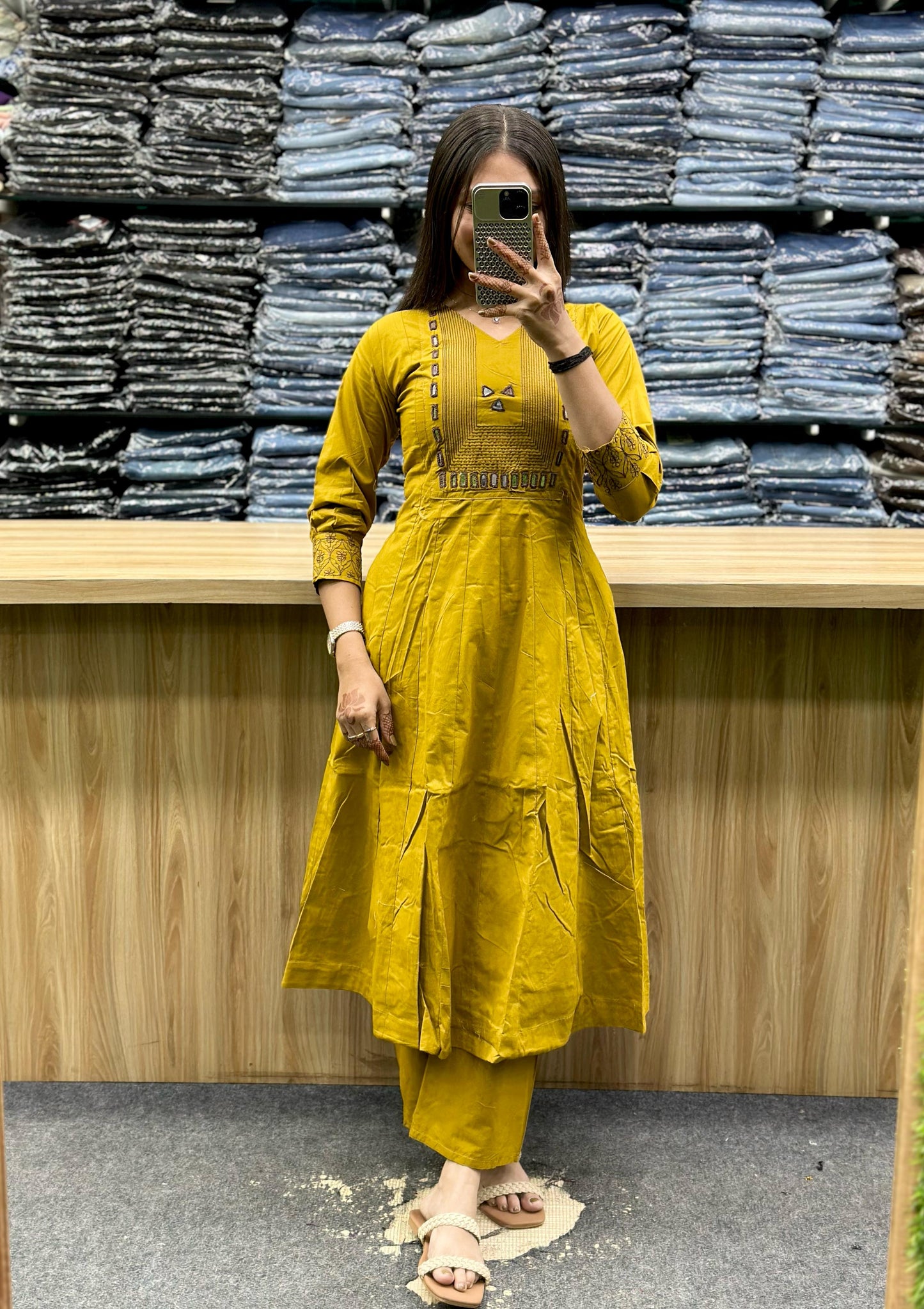 KURTA PLAZO PAIR - LY30012