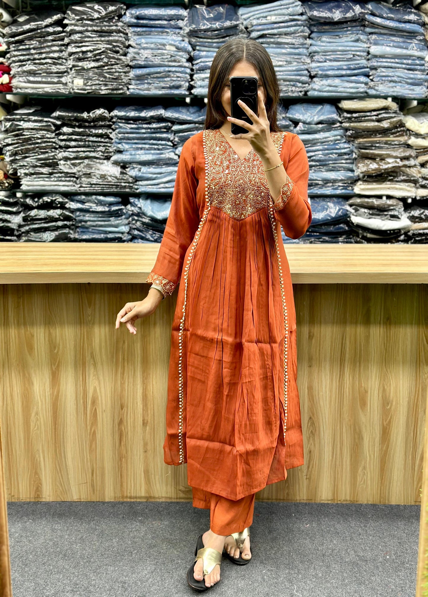 KURTI PANT DUPPTA PAIR-RK21