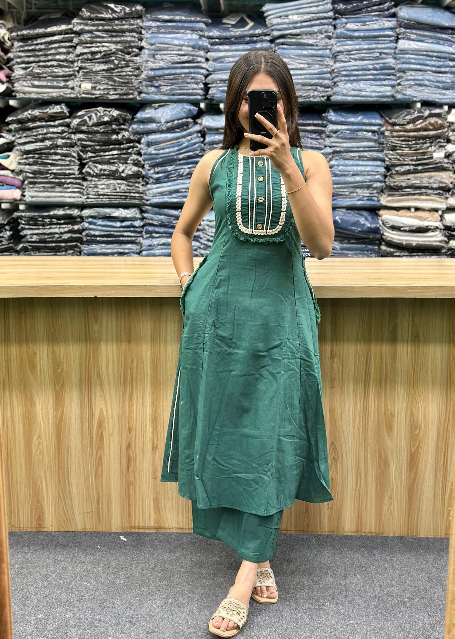 SLEEVELESS PLAZA PAIR-RV2979