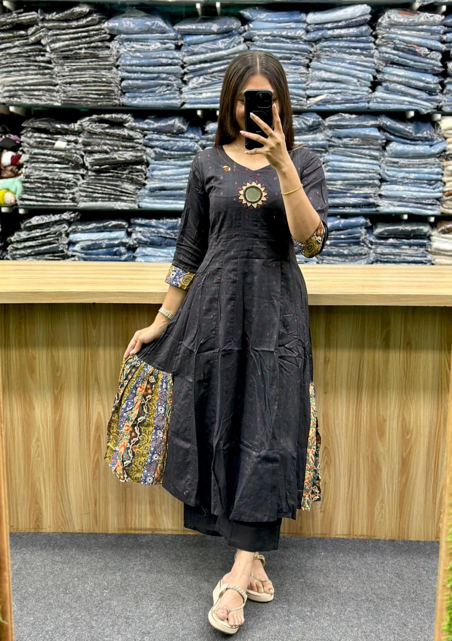 KURTI PLAZA DUPATTA PAIR-RV2992-RV3416