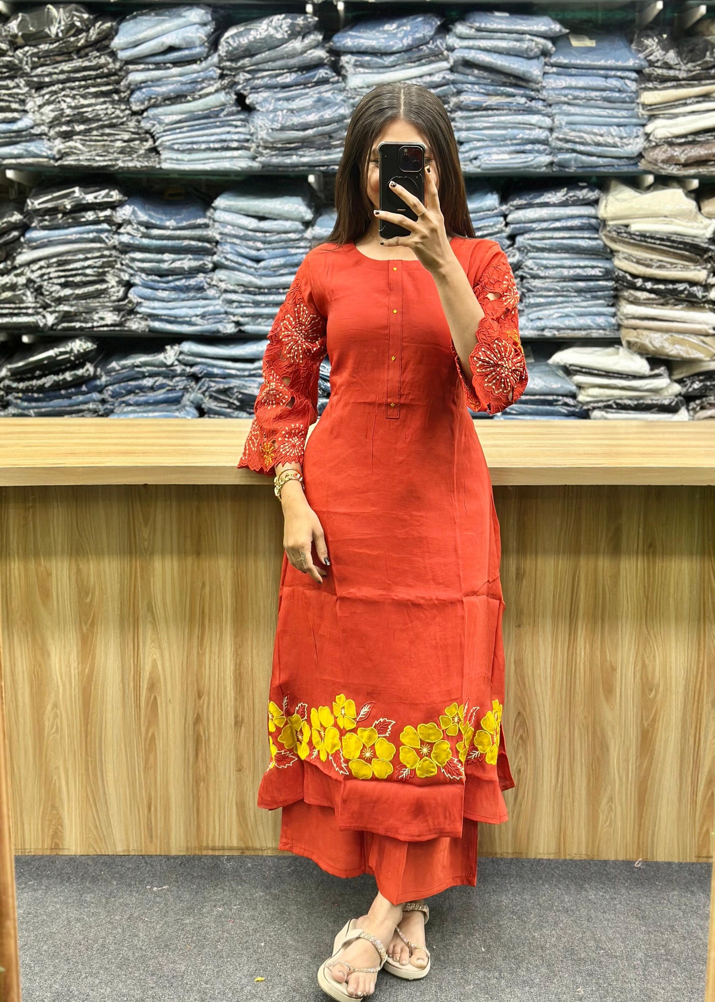 KURTI DUPATTA PAIR-RV3887