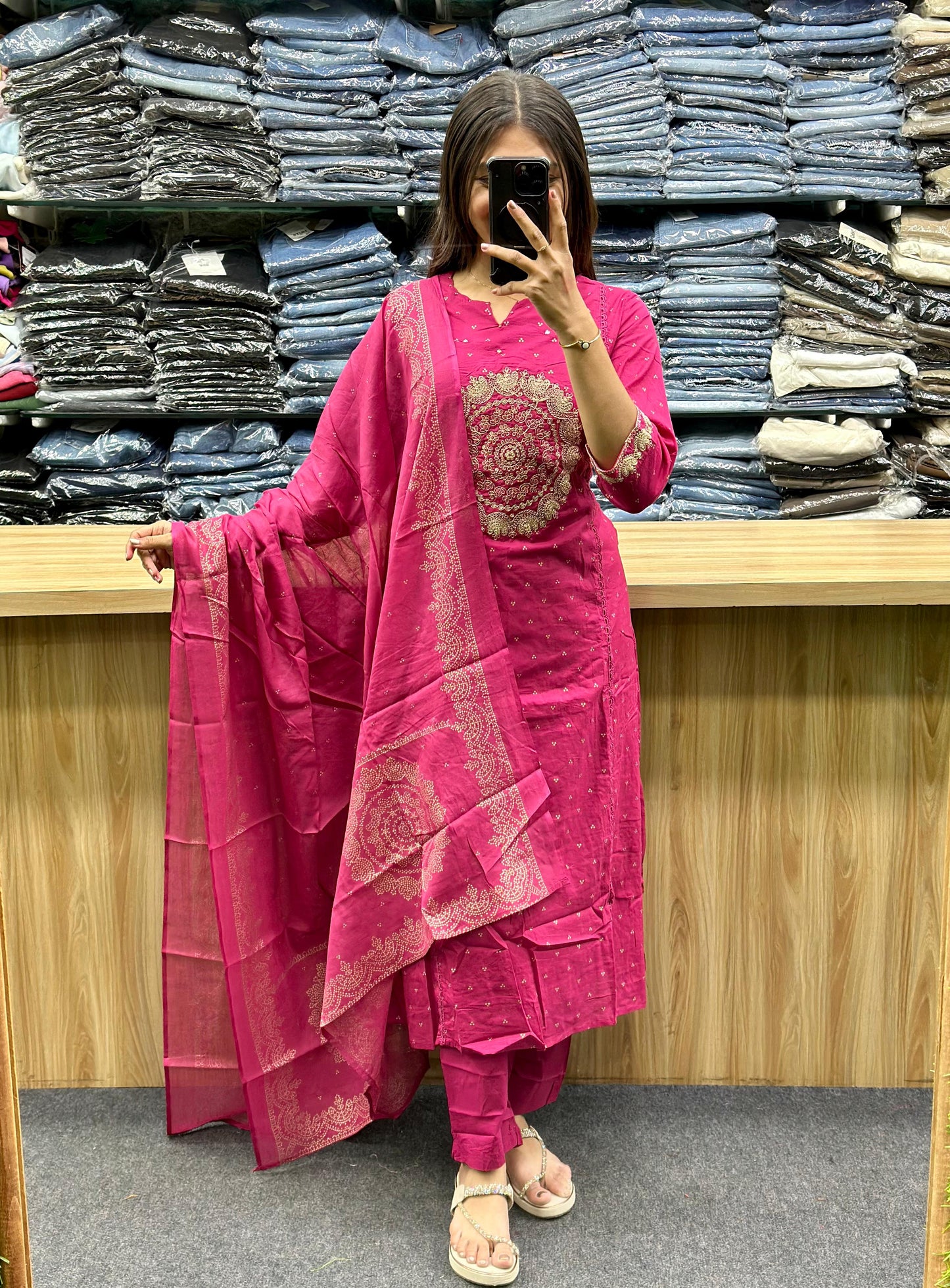 COTTON DUPATTA PAIR-SG15