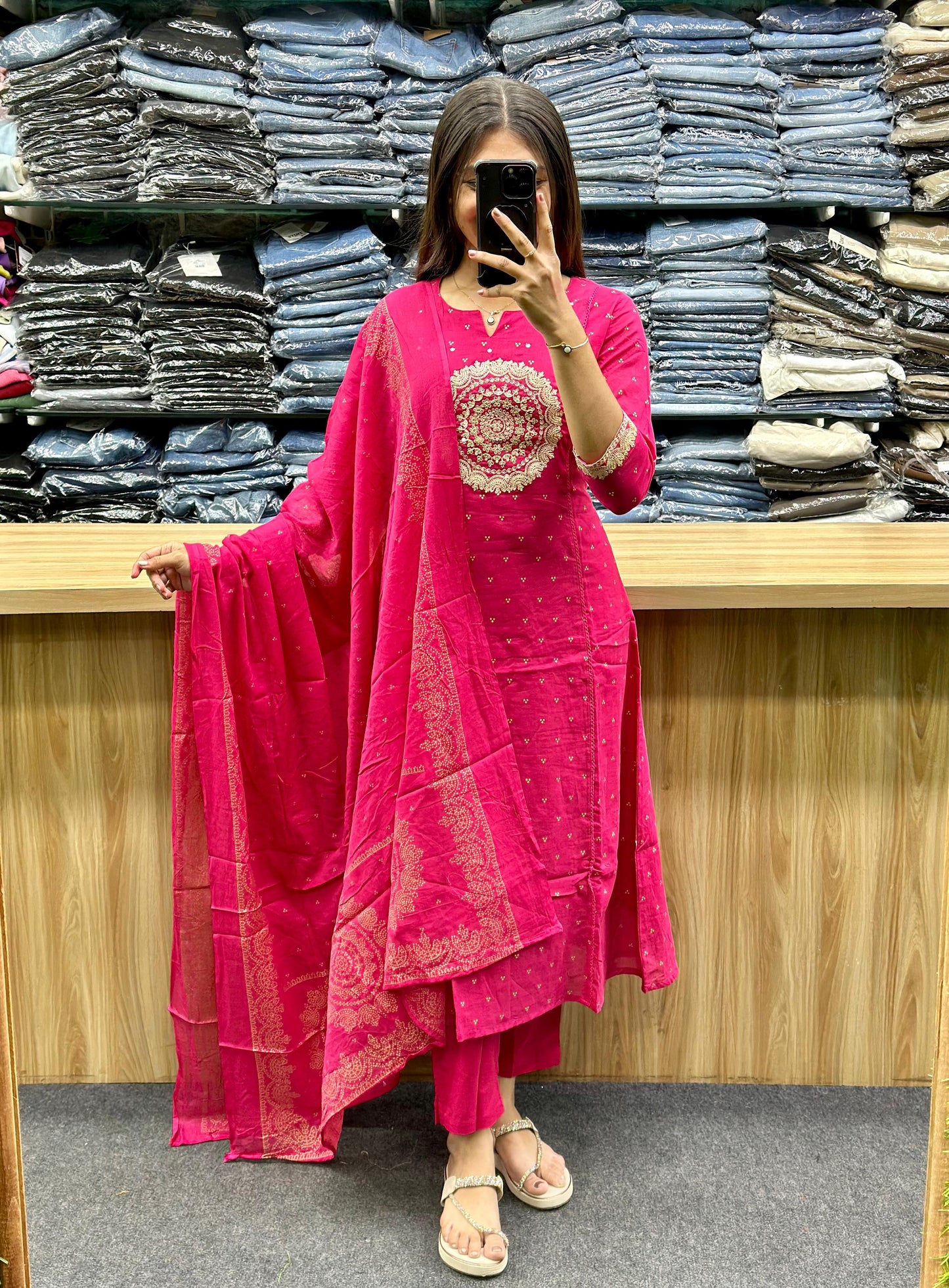 COTTON DUPATTA PAIR-SG15