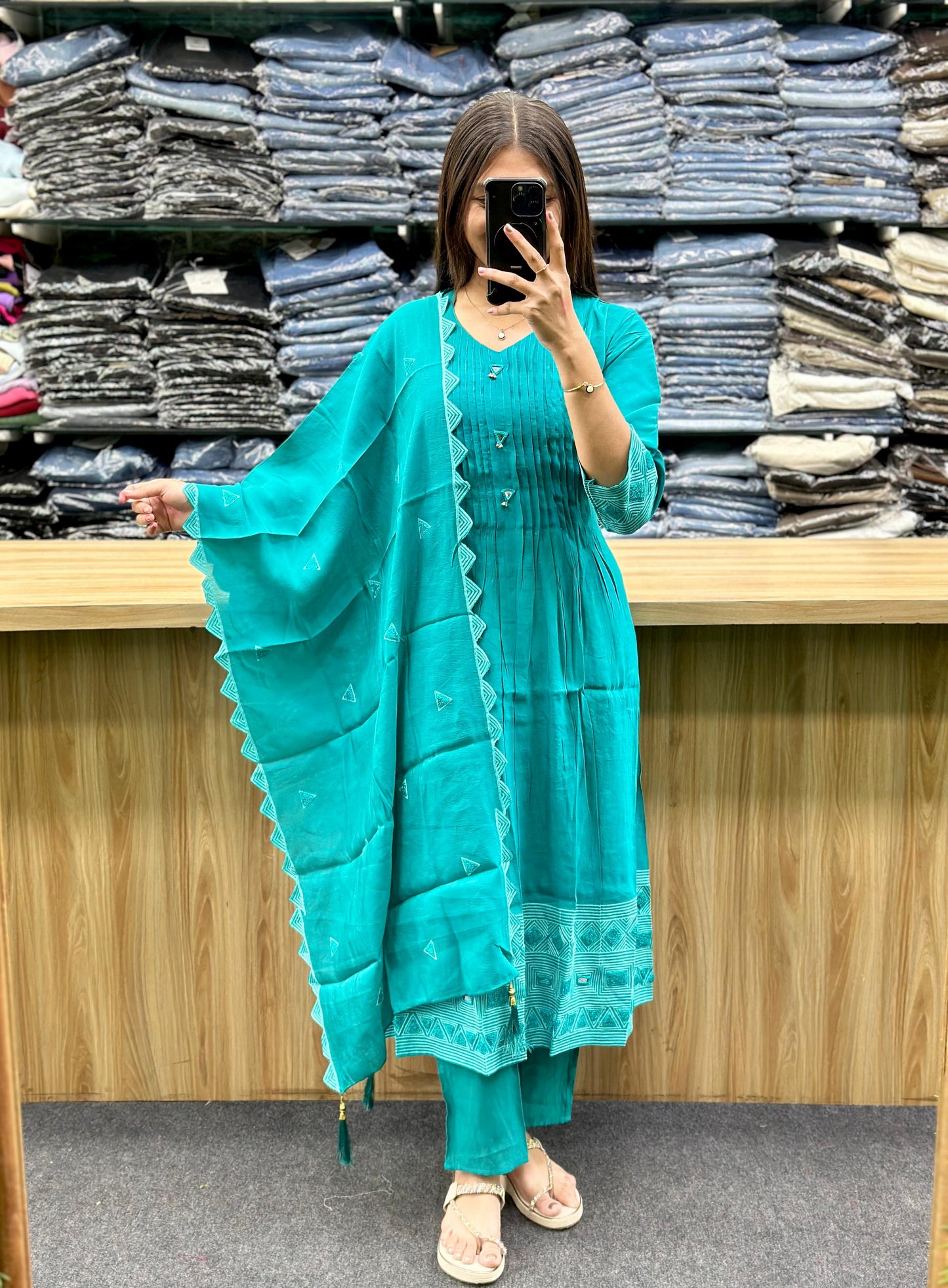 COTTON DUPATTA PAIR-SH30