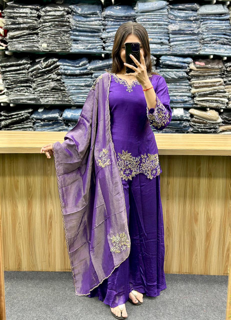 PLAZA DUPATTA PAIR-SQ66