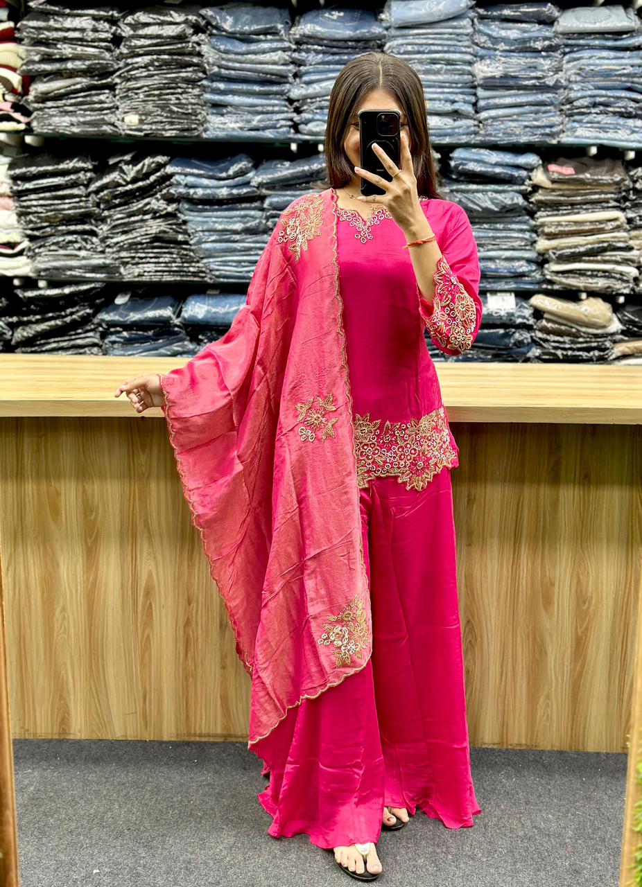 PLAZA DUPATTA PAIR-SQ66