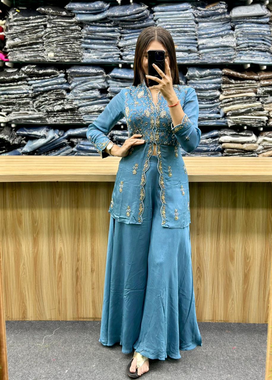 PLAZA DUPATTA HEAVY PAIR-UM42