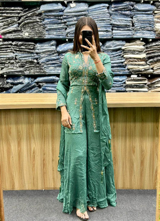 PLAZA DUPATTA HEAVY PAIR-UM42