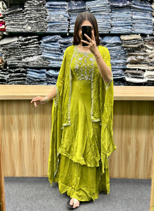 INDO WESTERN GOWN-UM928
