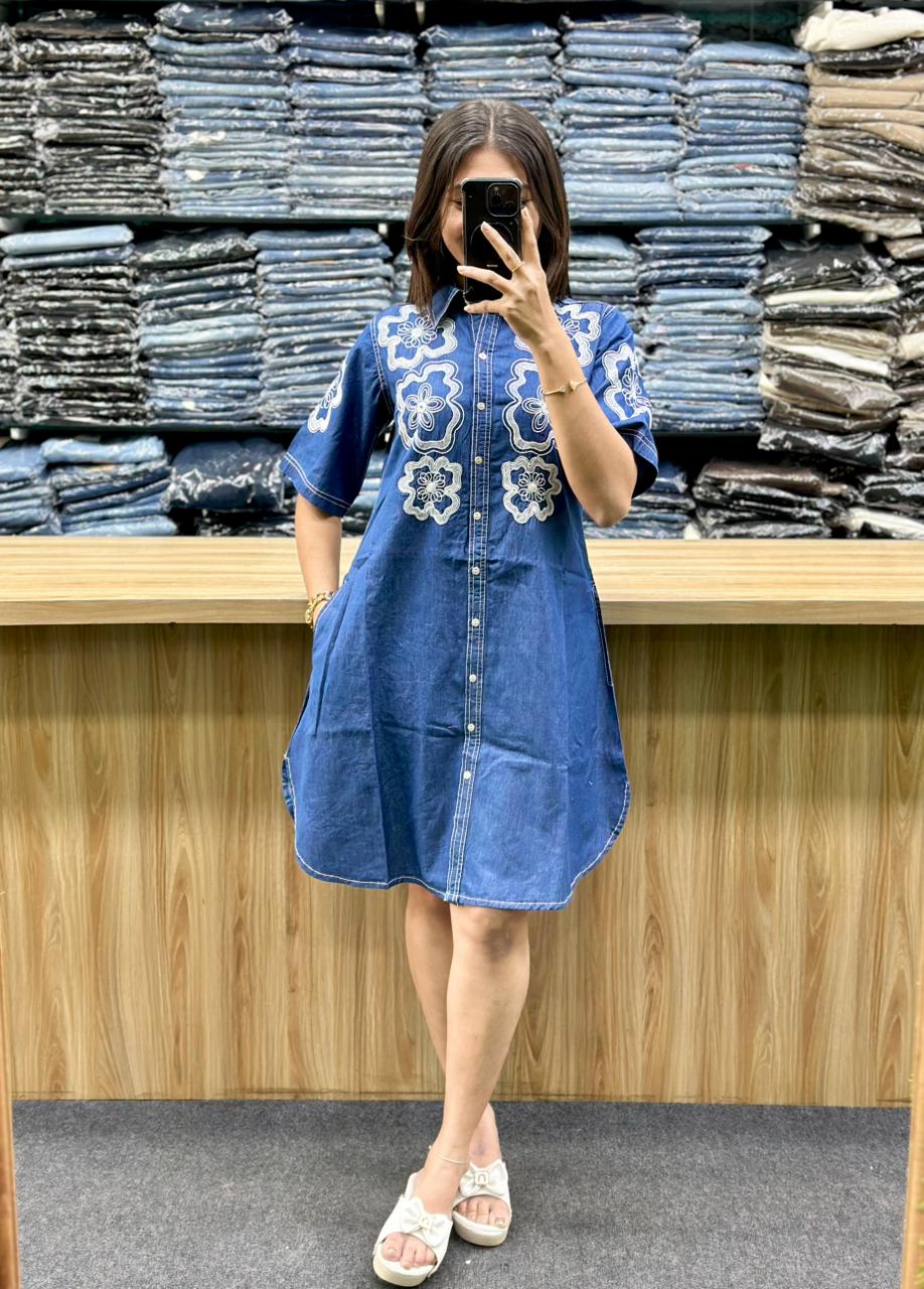 DENIM KURTI ONLY-AC1744