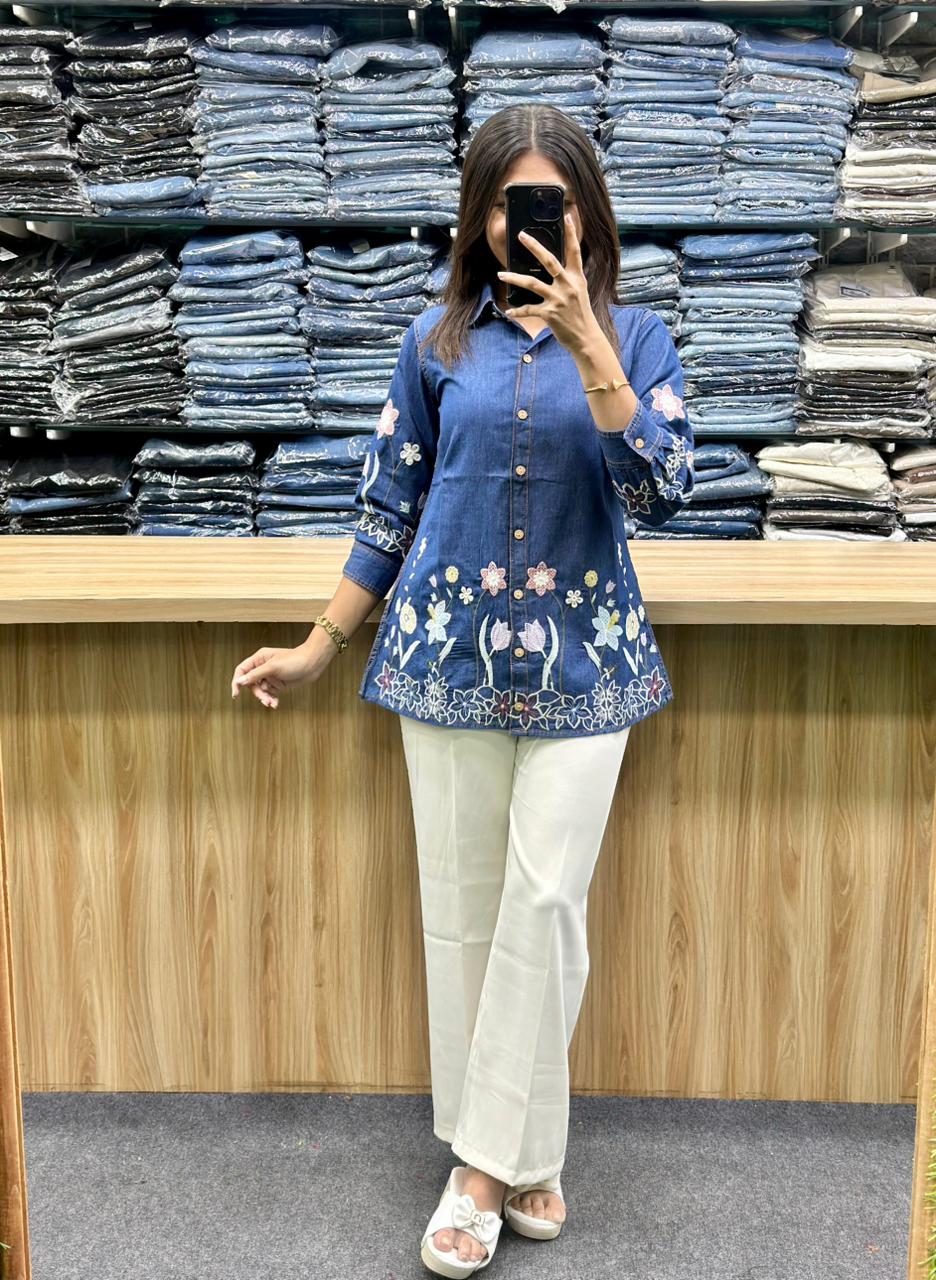 DENIM TOP ONLY-AC1728