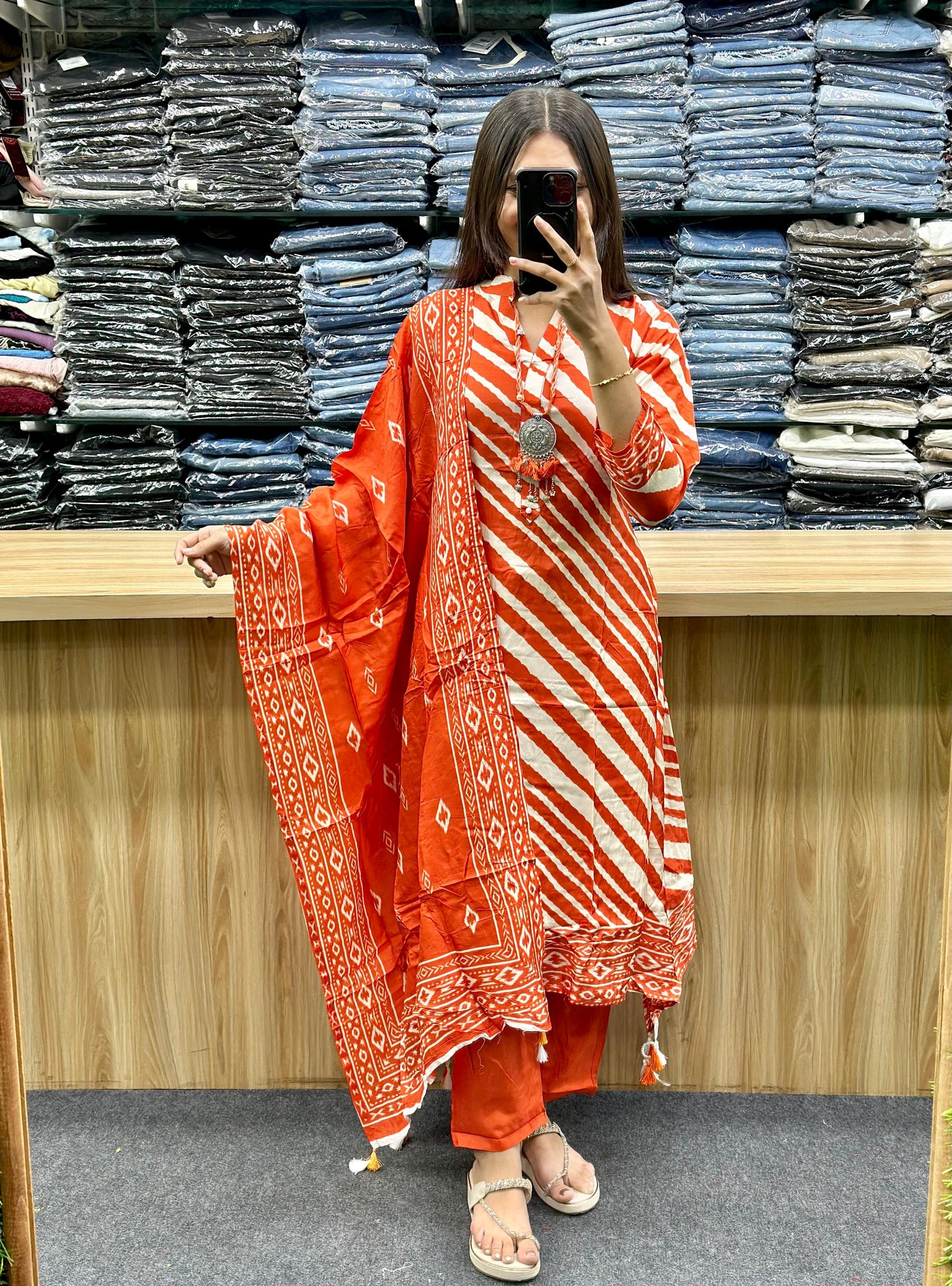SILK DUPATTA PAIR-PF19674