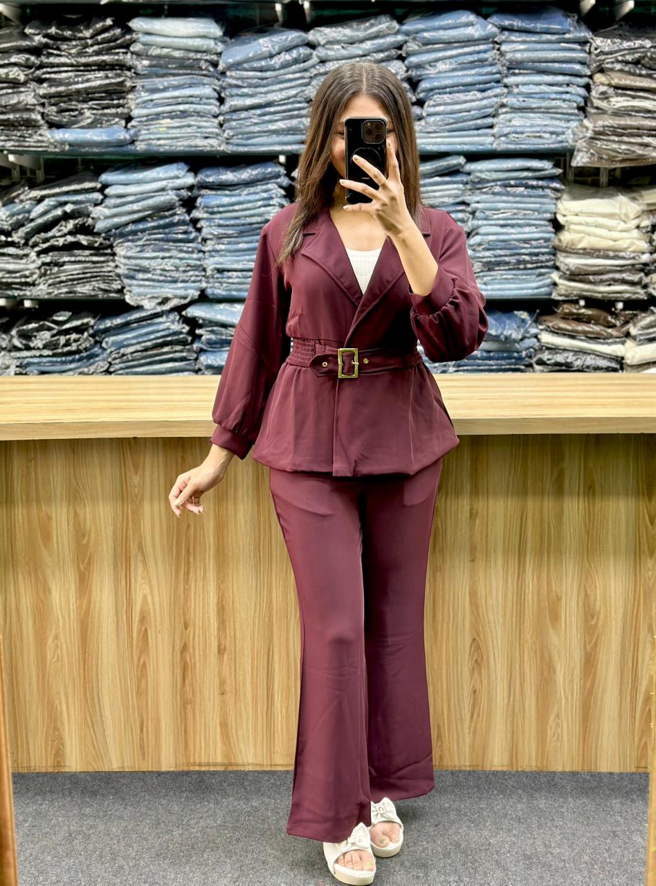 BLAZER PAIR CORDSET-KG40112