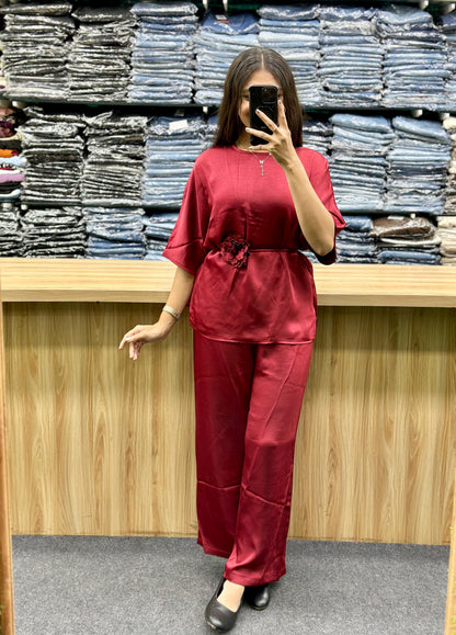 SILK CO-ORD SET