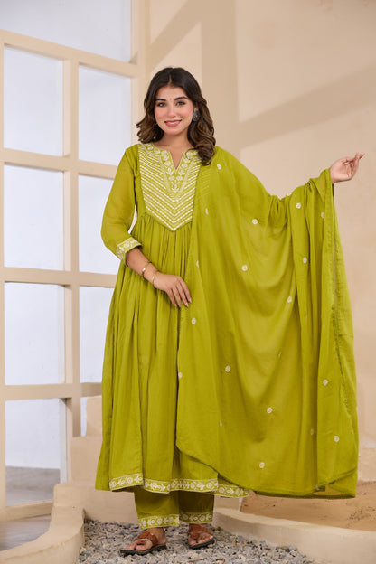 KURTA DUPATTA SET - HT235