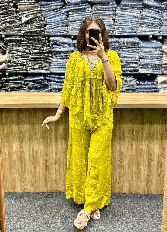 SHARARA PLAZO PAIR - SF02