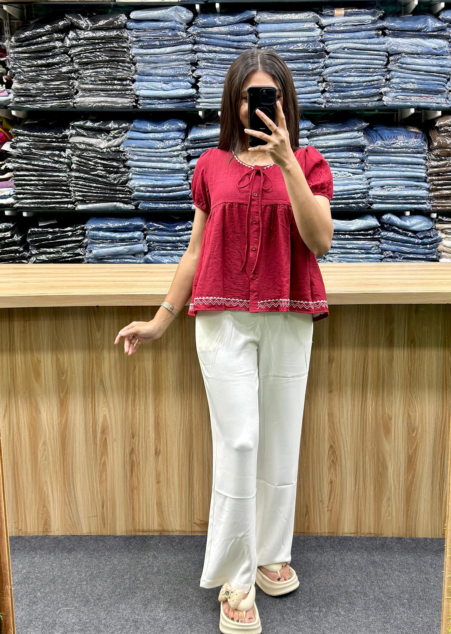 COTTON TOP-PENT  PAIR
