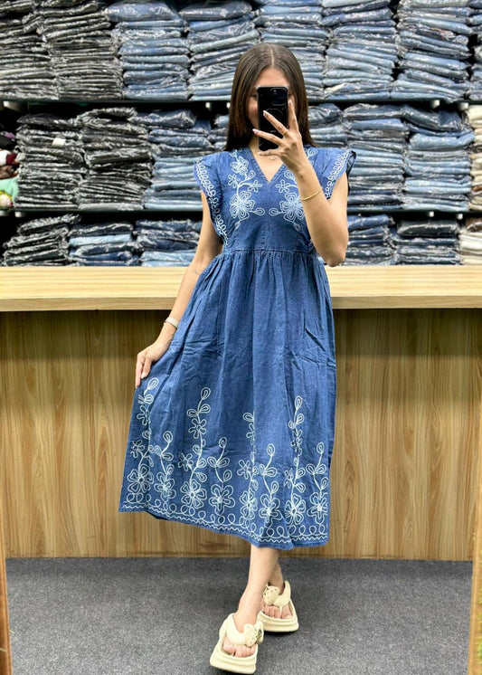 DENIM ONE PIECE