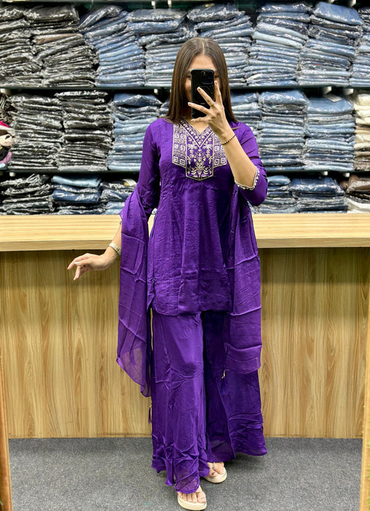 KURTA PLAZO PAIR - RA1114