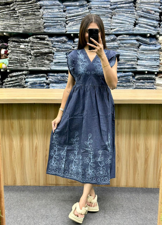 DENIM ONE PIECE