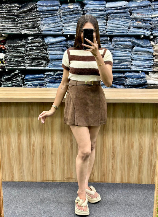 WOLL-TSHIRT SKIRT PAIR