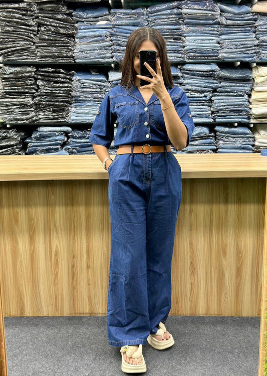 DENIM JUMSUITE