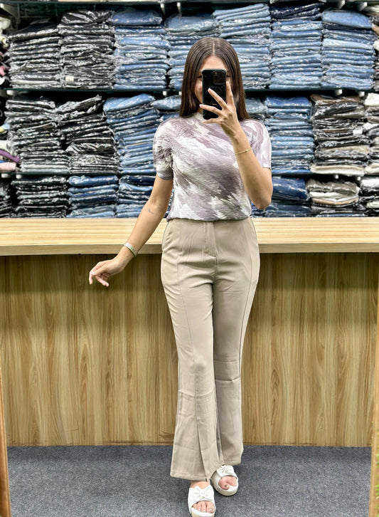 BAMBOOTOP - FISHCUT BOTTOM PAIR