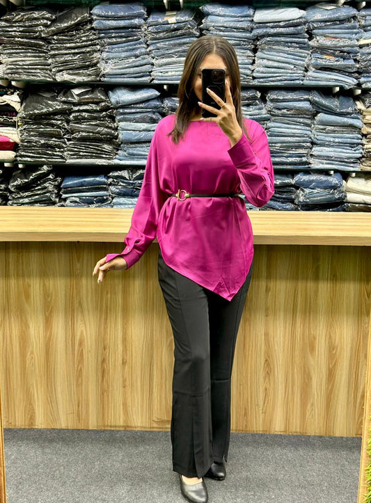 SILK TOP - KOREAN BOTTOM PAIR