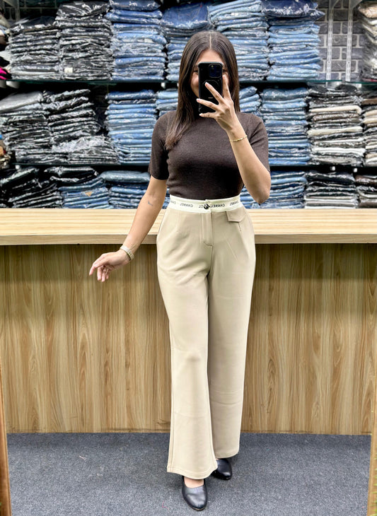 WOOLTSHIRT-KOREAN BOTTOM PAIR