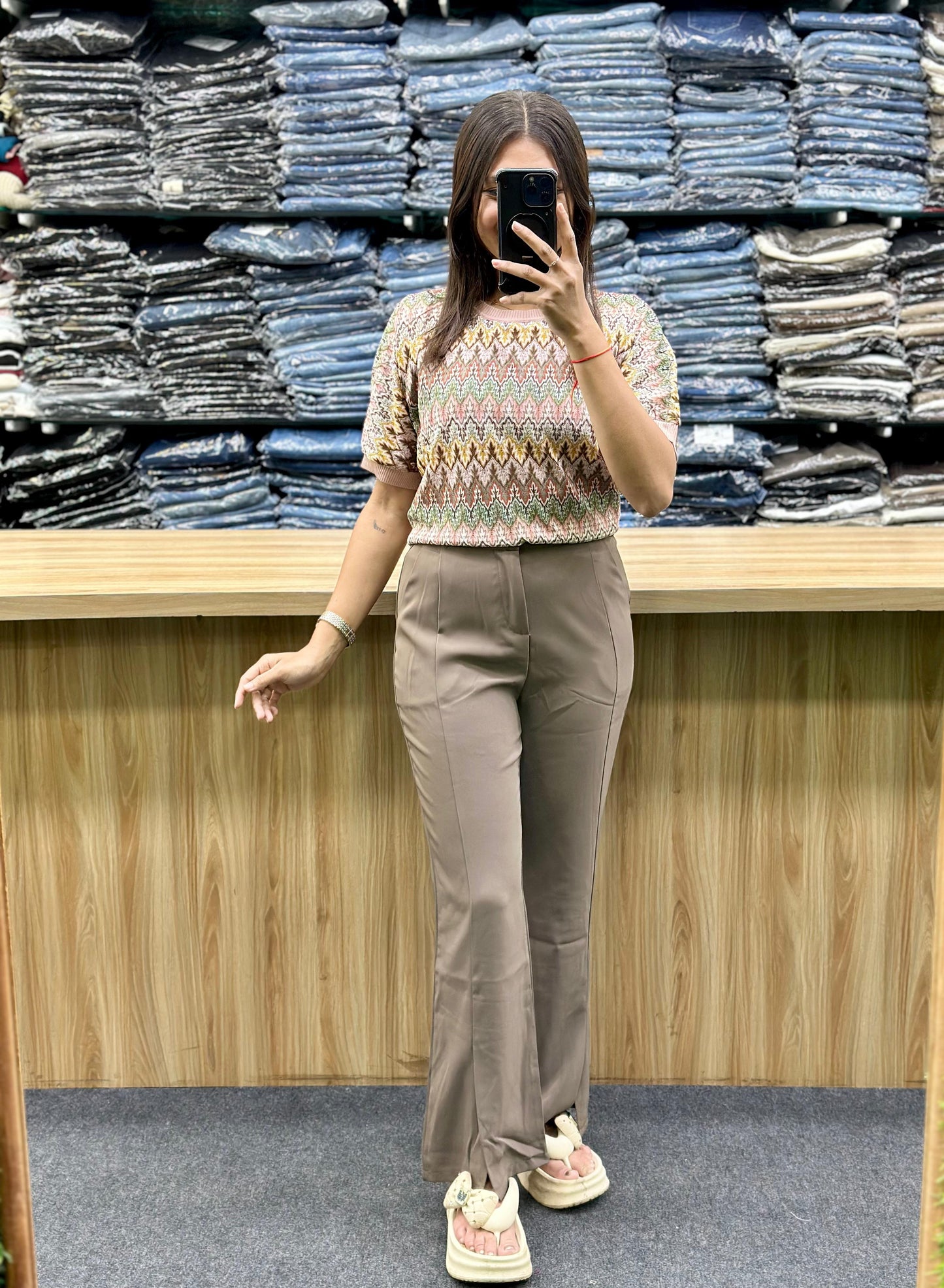 IMPORTED TSHIRT-FISHCUT BOTTOM