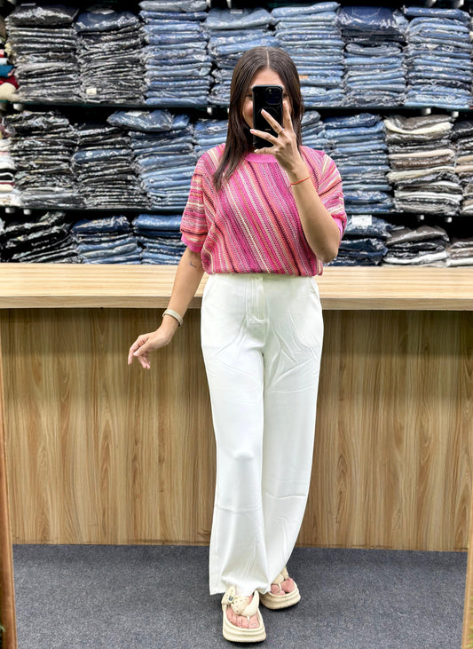 FANCY TSHIRT - FISHCUT BOTTOM