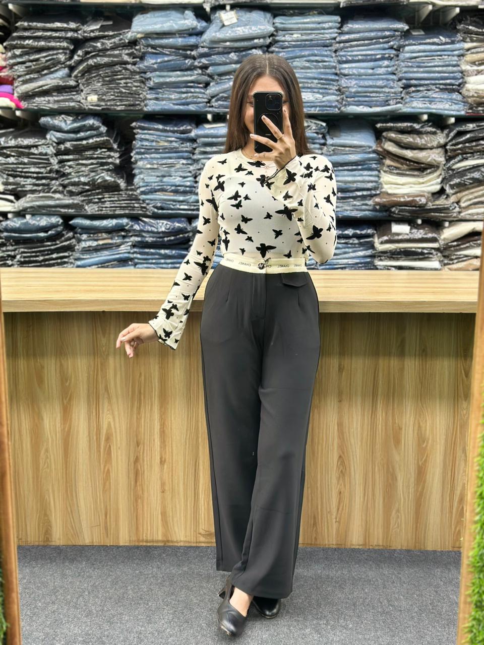 BODYCON TOP-FORMAL BOTTOM PAIR