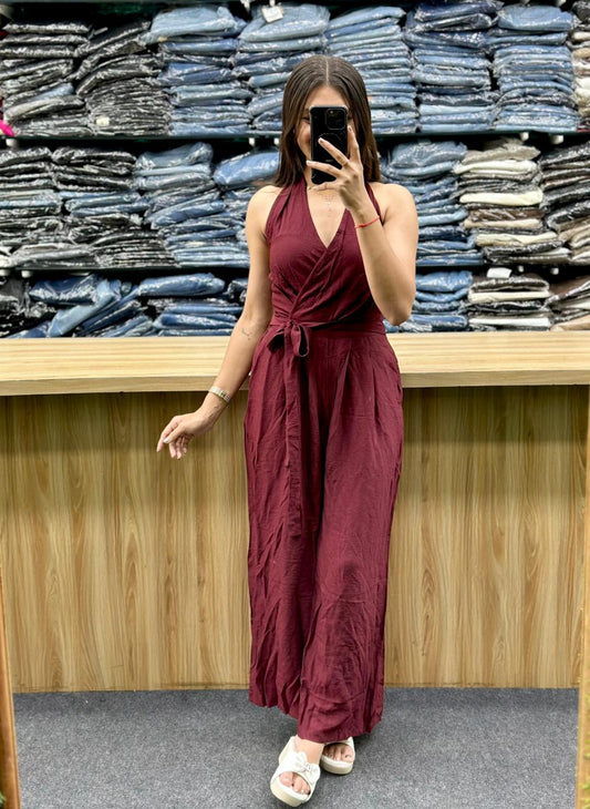 BACKLESS JUMSUIT