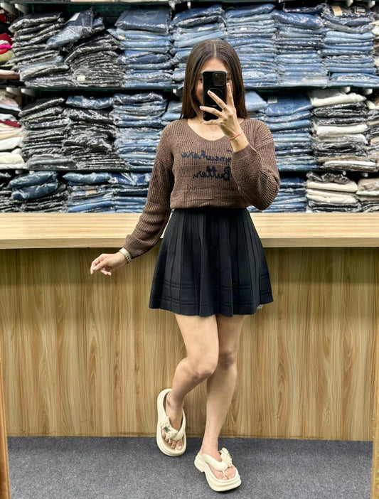 CROSIOTOP-WOOLSKIRT PAIR