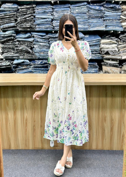 FLORAL MIDI