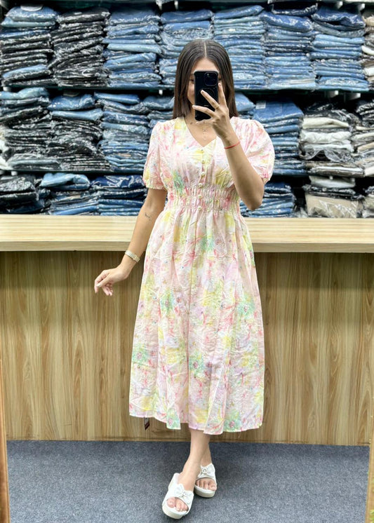 FLORAL MIDI