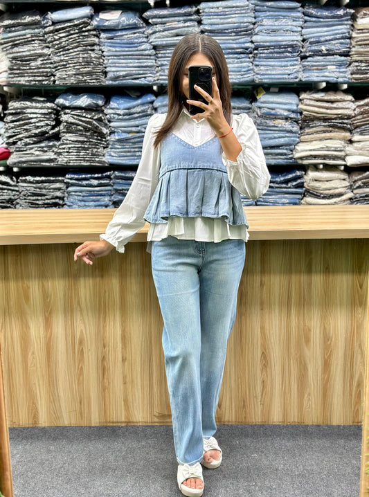 ONLY DENIM TOP-BH7