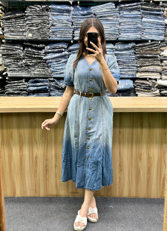 DENIM MIDI-BH1