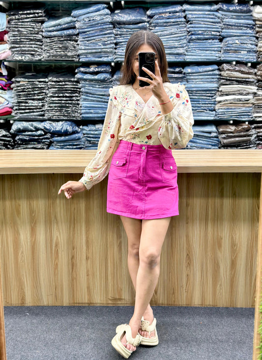 TOP-SKIRT PAIR