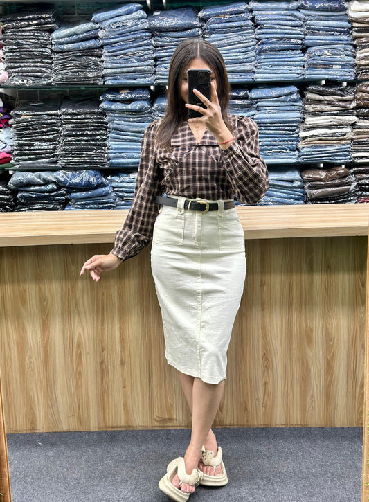 VLINE TOP-SKIRT PAIR