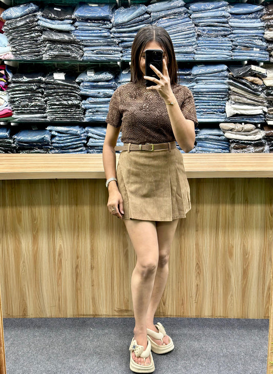 MINI SKIRT-6621SR