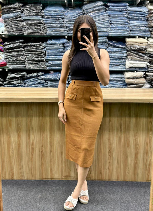ONLY WOOLAN SKIRT