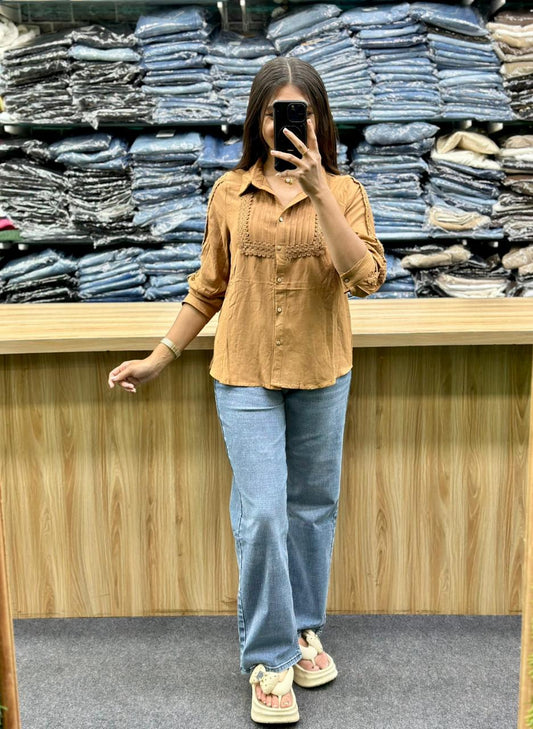 LINAN SHIRT-66306BH
