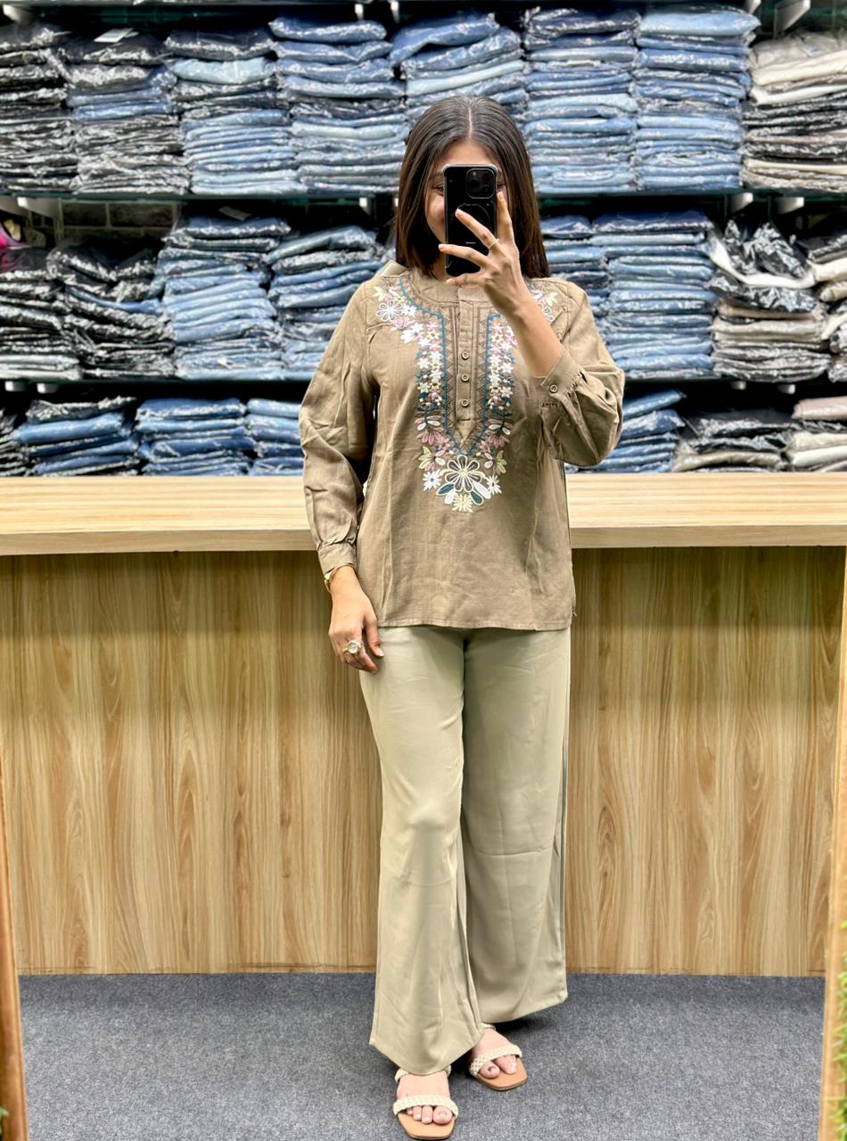 LINEN TOP-LINAN1327BH