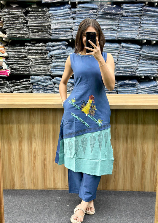 KURTA PLAZO PAIR - JC3631