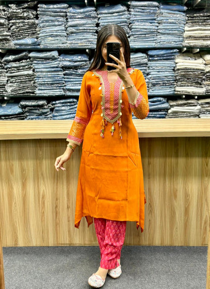 ETHNIC KURTI PAIR-A132635-38